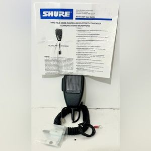 Shure 592T Handheld Noise-Cancelling Electret Condenser CommunicationsMicrophone